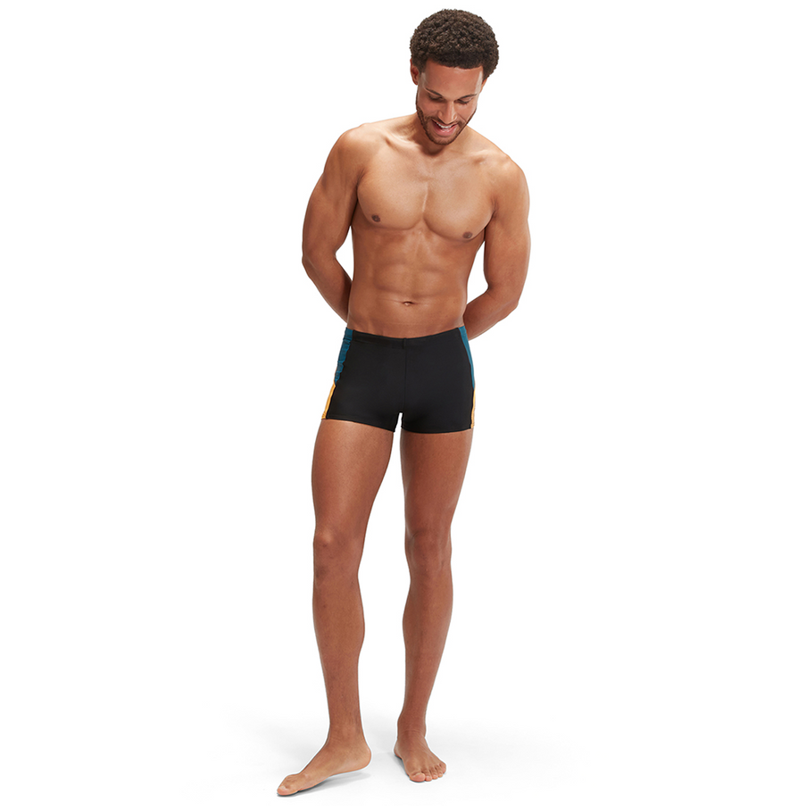 Speedo Speedo Zwemboxer Heren Eco Dive Zwart/Blauw