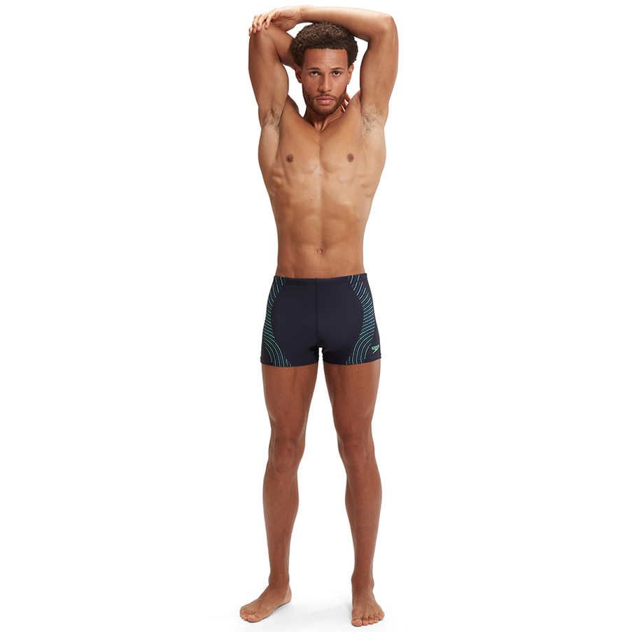 Speedo Speedo Zwemboxer Heren Eco Tech Print Donkerblauw