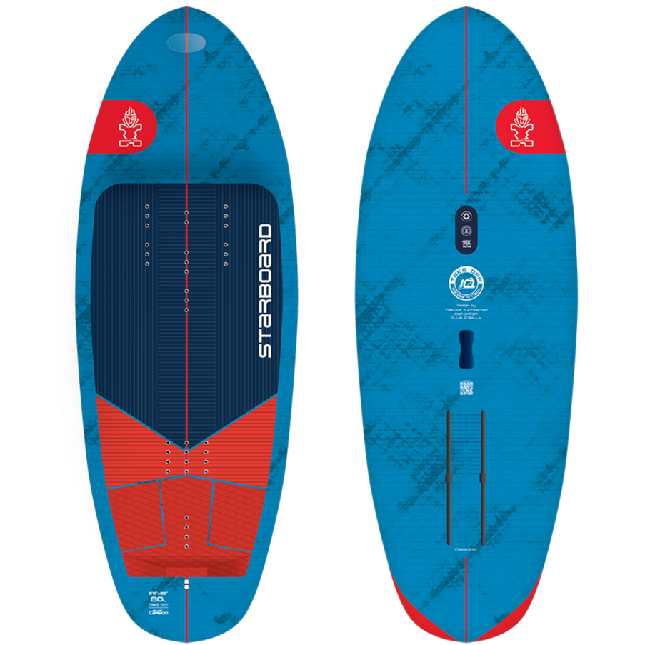 Starboard Starboard Wing Board Take Off Blauw Carbon