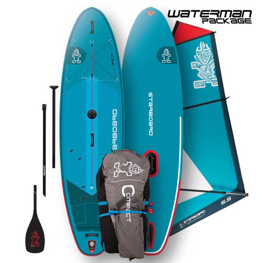 Starboard Windsurf Board IGO Waterman Package