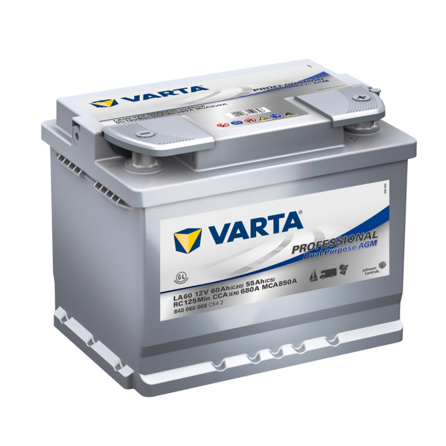 Varta Professional AGM Accu Dual Purpose 12V 60Ah