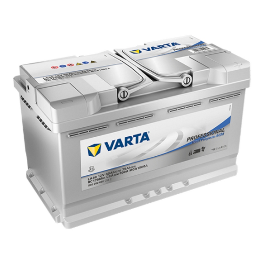 Varta Professional AGM Accu Dual Purpose 12V 80Ah