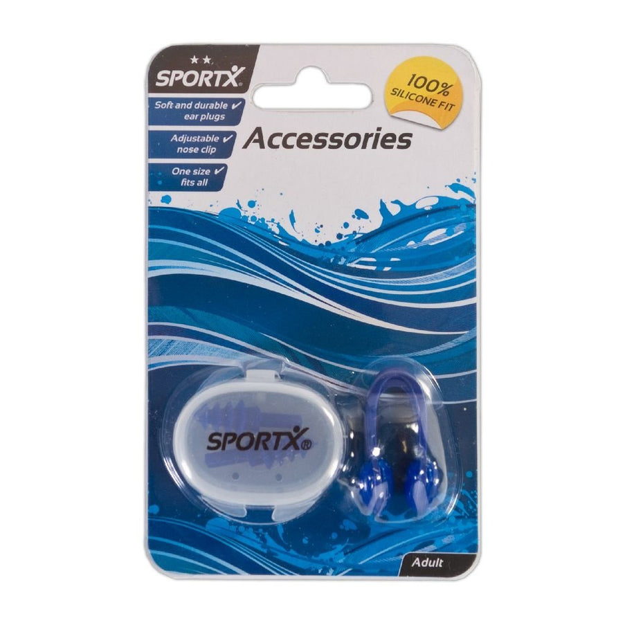 Watersportsonline.nl SportX Zwem Neusklem + Oordoppen Volwassenen