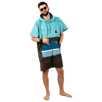 Wave Hawaii Poncho Unisex Tres